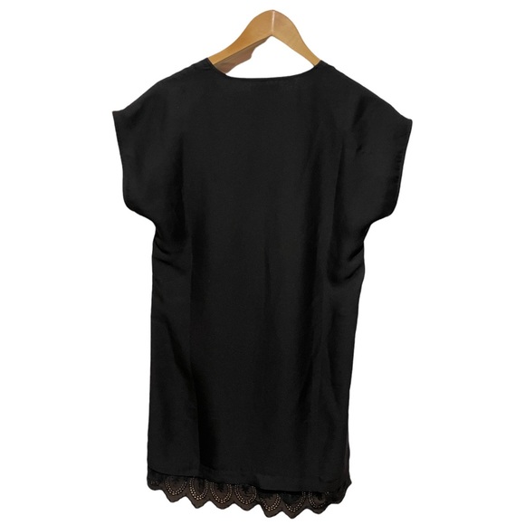 Madewell Duskway Eyelet Dress In Black - Picture 3 of 11